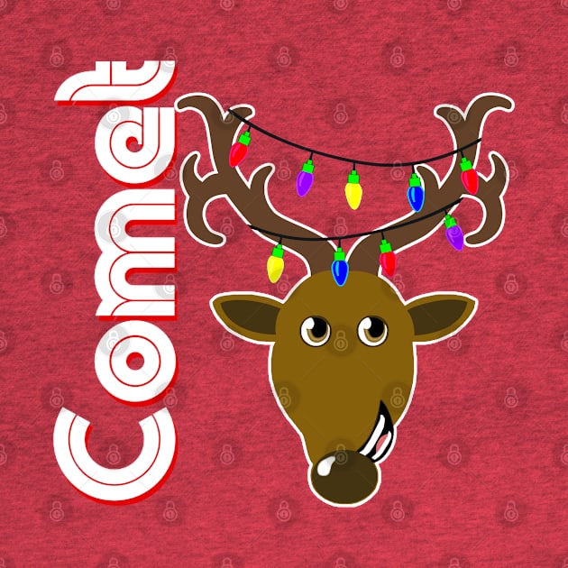 Family Christmas Photo "Comet" Design by TonTomDesignz